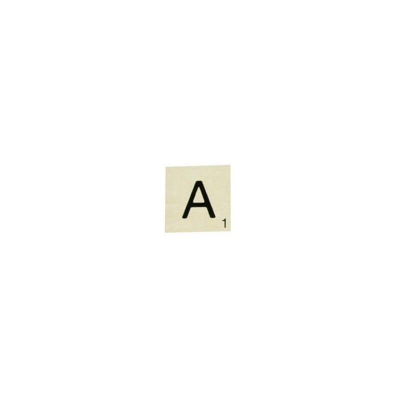 MAXI LETTRE DECO A, EN BOIS, 10 X 10 CM