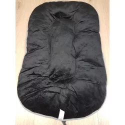 COUSSIN POUR CHIEN PATCHY GRIS NOIR L87cm