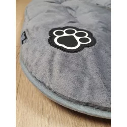 COUSSIN POUR CHIEN PATCHY GRIS NOIR L87cm