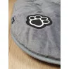 COUSSIN POUR CHIEN PATCHY GRIS NOIR L87cm