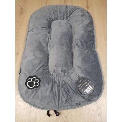 COUSSIN POUR CHIEN PATCHY GRIS NOIR L87cm