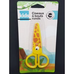 PAIRE DE CISEAUX POUR ENFANT À BOUTS RONDS EN PLASTIQUE