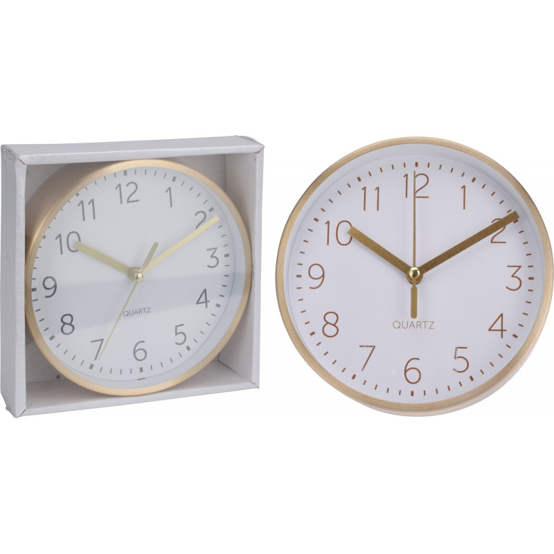 HORLOGE ALU DORE D15CMX4CM HORLOGE ALU DORE D15CMX4CM