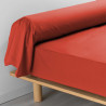PERCALE TAIE DE TRAVERSIN TERRACOTTA 185