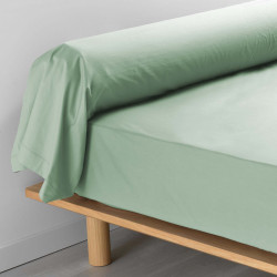 PERCALE TAIE DE TRAVERSIN SAUGE 85x185CM