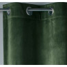 RIDEAU VELVETINE KAKI 140x240CM VELOURS