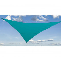 Voile d'ombrage BLEU CANARD 5X5X5M