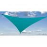 Voile d'ombrage BLEU CANARD 5X5X5M