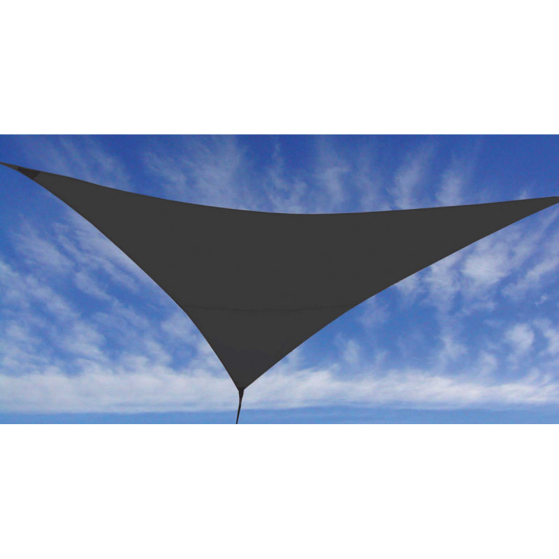 Voile d'ombrage GRIS ANTHRACITE 5X5X5M