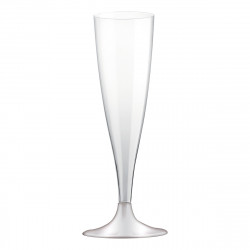 SET DE 6 FLUTES A CHAMPAGNE EN PLASTIQUE