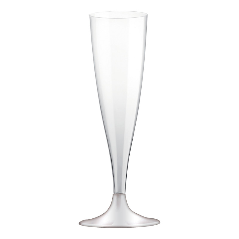 SET DE 6 FLUTES A CHAMPAGNE EN PLASTIQUE