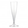SET DE 6 FLUTES A CHAMPAGNE EN PLASTIQUE