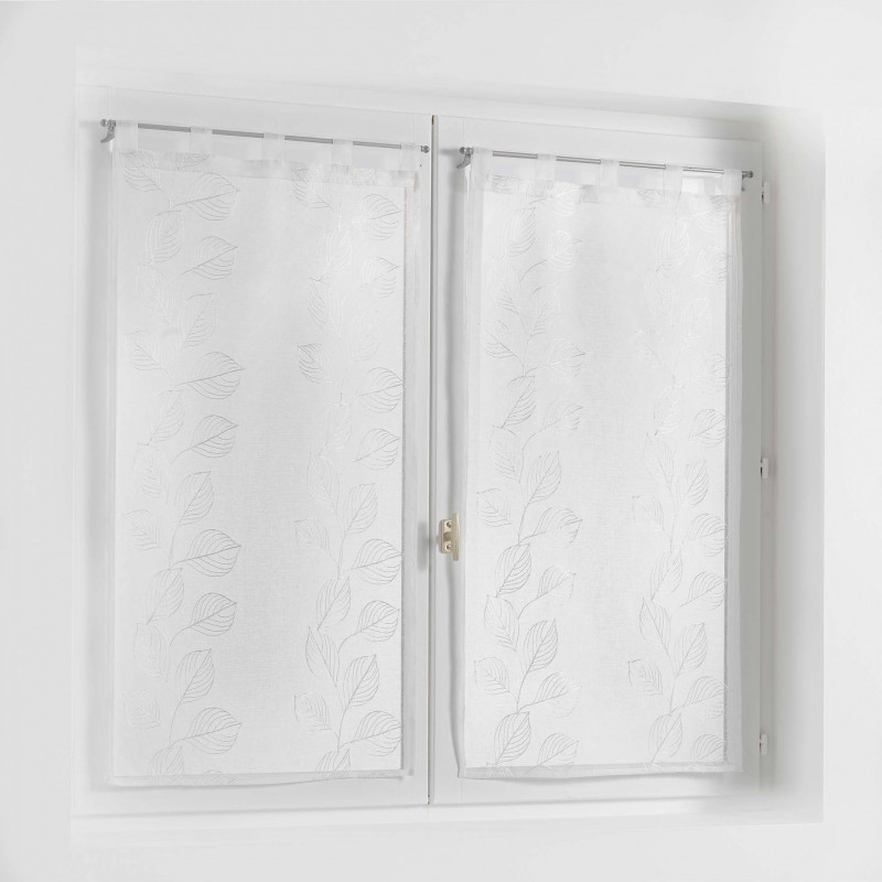 PAIRE EDENIA BLANC 2x60x160CM