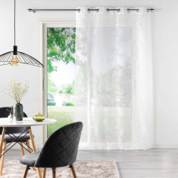 VOILAGE EDENIA BLANC 140x240CM