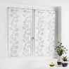 PAIRE DE VOILAGE EDENIA GRIS 60x120cm