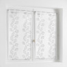 PAIRE DE VOILAGE EDENIA GRIS 60x160cm