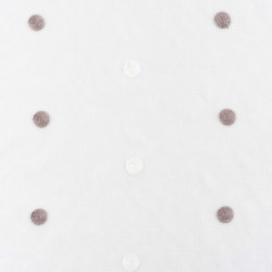 PAIRE DE VOILAGE LORNA BLANC 60x90cm