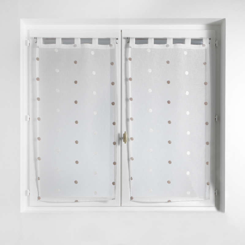 PAIRE LORNA BLANC 2x60x120CM