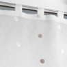 PAIRE DE VOILAGE LORNA BLANC 60x120cm