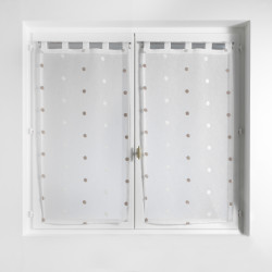 PAIRE LORNA BLANC 2x60x120CM