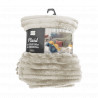 PLAID KALIE NATUREL 125x150CM FLANELLE J PLAID KALIE NATUREL 125x150CM FLANELLE J