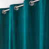 RIDEAU VELOURIANE PETROLE 140x260CM VELO
