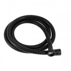 FLEXIBLE DE DOUCHE NOIR MAT 150CM ACIER