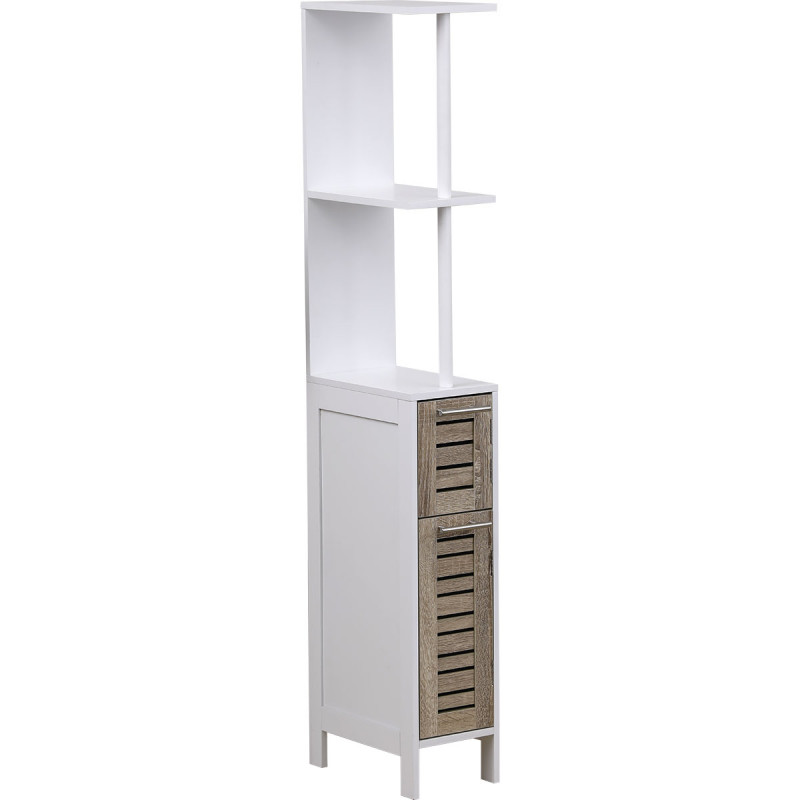 COLONNE STOCKHOLM PETIT ESPACE MDF BLANC