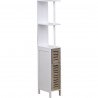 COLONNE STOCKHOLM PETIT ESPACE MDF BLANC