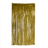 RIDEAU FRANGES PARTY CHIC DORE