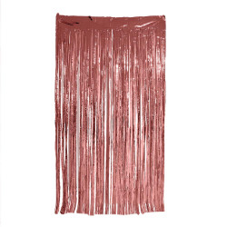 RIDEAU FRANGES PARTY BLUSH