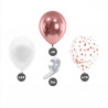 KIT ARCHE A BALLONS ROSE DORE