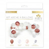 KIT ARCHE A BALLONS ROSE DORE