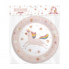 PACK 6 ASSIETTES LICORNE