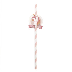 PAILLES LICORNE x12