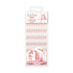 PAILLES LICORNE x12
