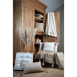 MAISON COUSSIN SOL 45X45X10 ECRU