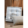 MAISON COUSSIN SOL 45X45X10 ECRU