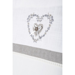 PAULINE BRISE BISE 45X60 GRIS