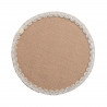 SET DE TABLE DARLA NATUREL D38CM JUTE UN