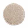 SET DE TABLE OSLO NATUREL D38CM PAILLE D