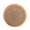 SET DE TABLE OSLO LIN D38CM PAILLE DE MA