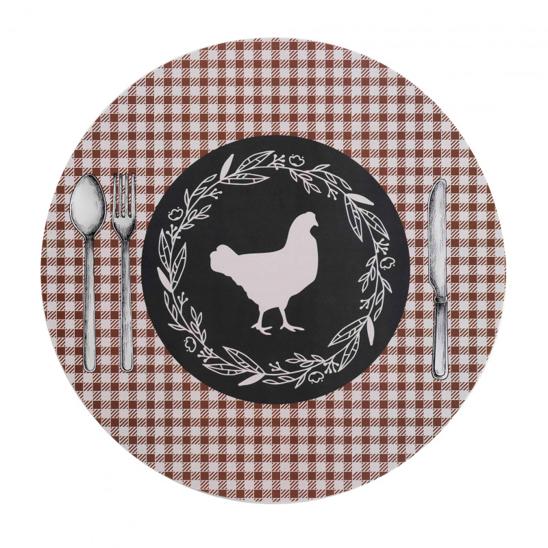 SET DE TABLE POULE GALINOT D36CM