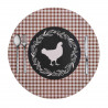 SET DE TABLE POULE GALINOT D36CM