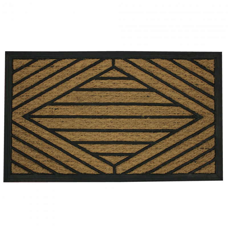 PAILLASSON LOZYS 45x75CM COCO+CAOUTCHOUC