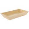 PLATEAU BOIS BORDS INCLINÉS 22 X 13 X 4
