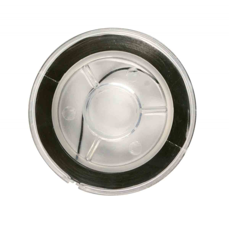 FIL NYLON ÉLASTIQUE NOIR 0,8 MM X 15 M