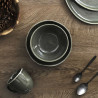 ASSIETTE CREUSE VERTE D19CM
