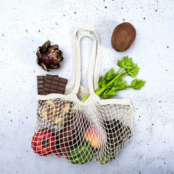 FILET A PROVISION AVEC POCHON COTON 36X3