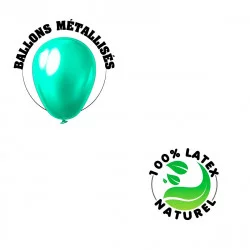 BALLONS VERT X25